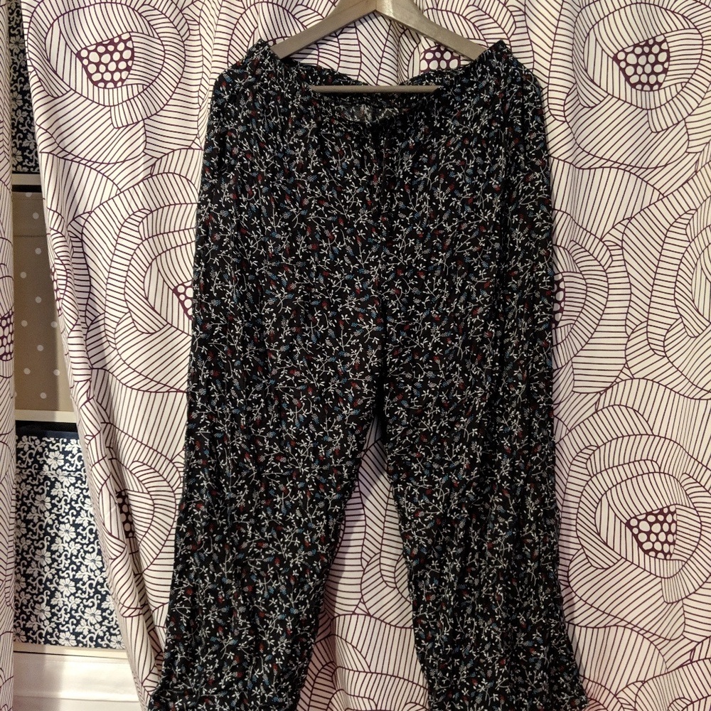 uniqlo wide leg lounge pant